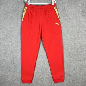 Beijing 2022 Olympic Team China Red Heavy Sweatpants Joggers - Measures 31x29